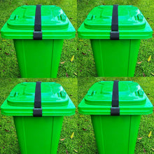 Load image into Gallery viewer, Effective Double Claw Design Trash Can Locks – Universal Fit for 28-96 Gallons