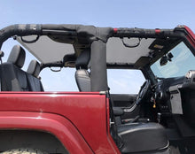 Load image into Gallery viewer, JK Sun Shade Top - UV Blocking Soft Mesh Roof Cover for Jeep Wrangler JKU 2-Door