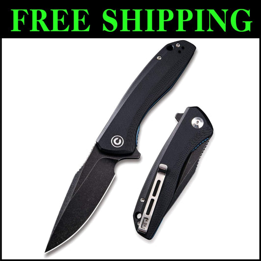 Durable Outdoor Folding Knife 3.5” Blade – Lightweight and Water-Resistant