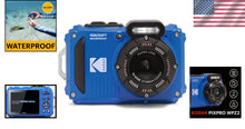 Load image into Gallery viewer, Rugged Waterproof 16MP Camera with 4X Zoom &amp; 1080P HD Video for Adventurers