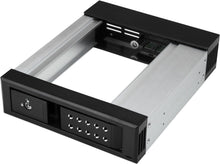 Load image into Gallery viewer, Aluminum Hot Swap Bay for 3.5" SATA/SAS Drives - 6Gbps Transfer Speeds