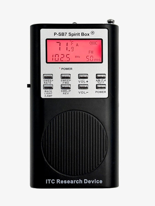 Latest P-Spirit Box: Advanced Ghost Hunting Tool with Clear EVP Communication