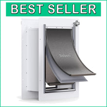 Load image into Gallery viewer, Weatherproof Aluminum Flap Pet Door for Medium Dogs and Cats - 40Lb Limit