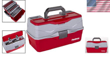 Load image into Gallery viewer, Classic 3-Tray Fishing Tackle Box with Water-Resistant Design &amp; 32 Compartments