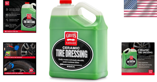 Ceramic Tire Dressing Coating - Long-Lasting Satin Shine for All Vehicles
