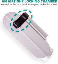 Load image into Gallery viewer, Wall-Mounted Indoor Dryer Vent with Double Filter System for Electric Dryers
