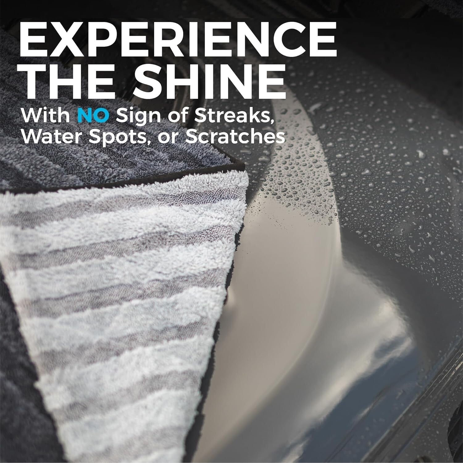 High-Quality Microfiber Car Drying Towel, 900gsm, 30x36, Safe for All Surfaces