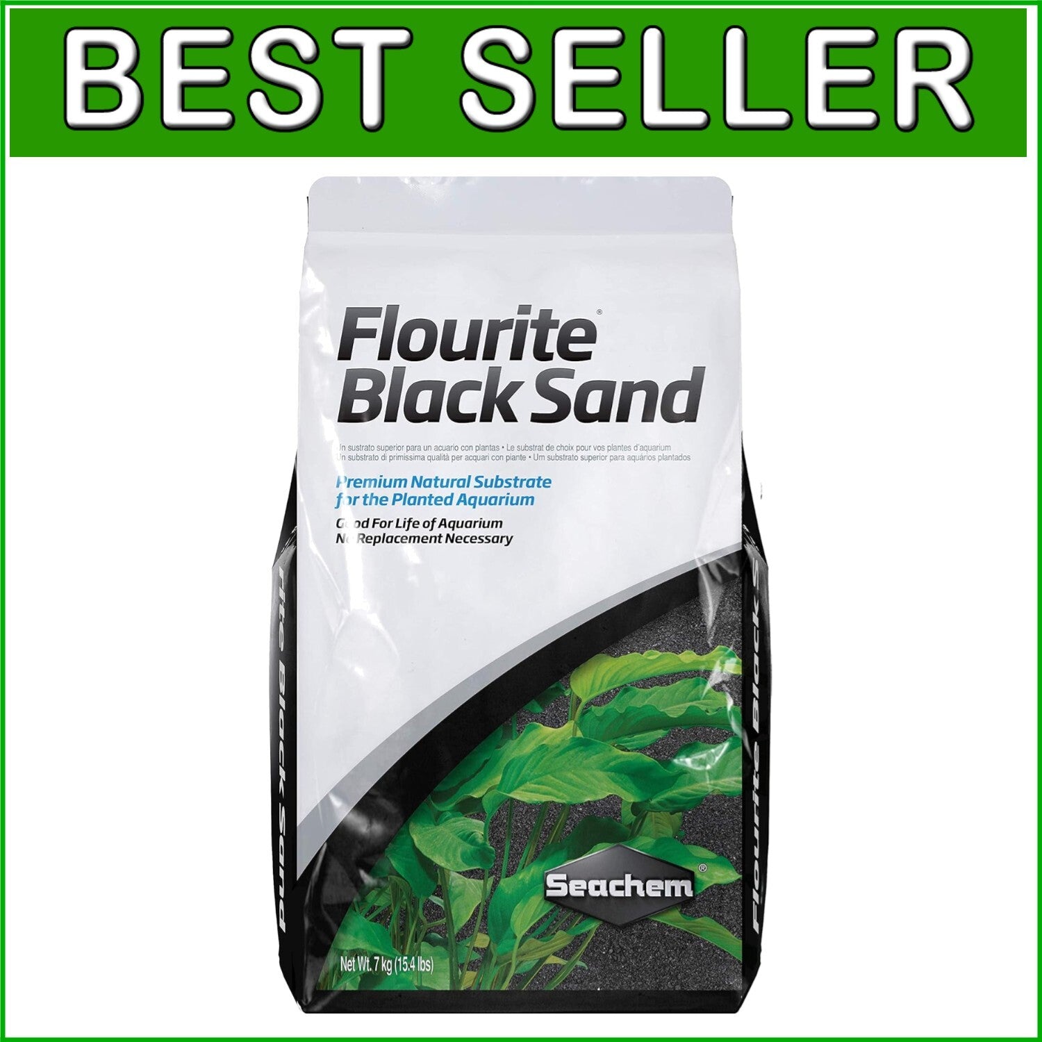 Flourite Black Sand 7 Kg - The Perfect Substrate for Vibrant Aquatic Plants