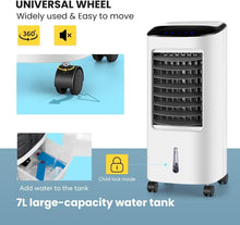 Load image into Gallery viewer, Advanced Evaporative Air Cooler - 110V, 4 Ice Boxes &amp; Timer Function for Comfort