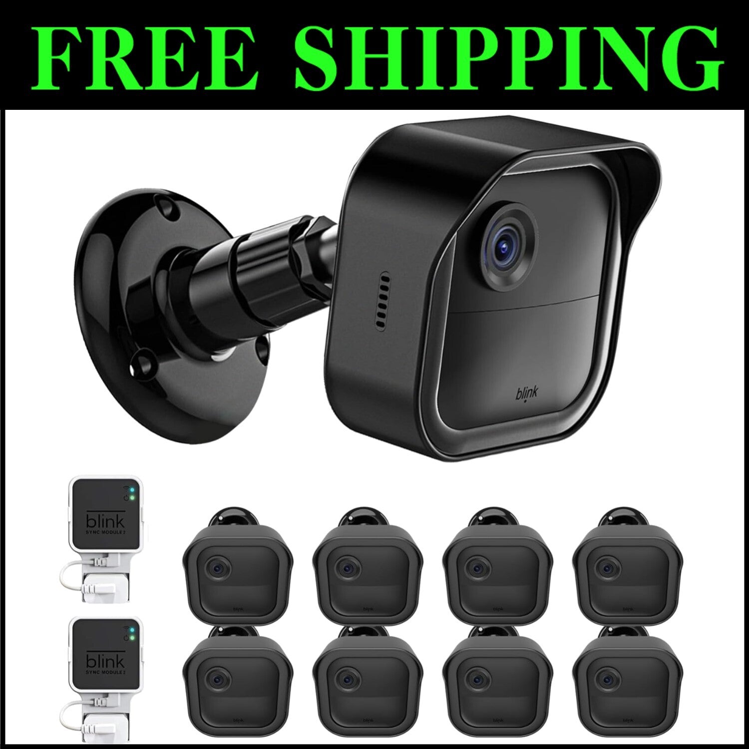 Reliable Weatherproof Protective Housing for Blink Outdoor 3rd & 4th Gen Cameras