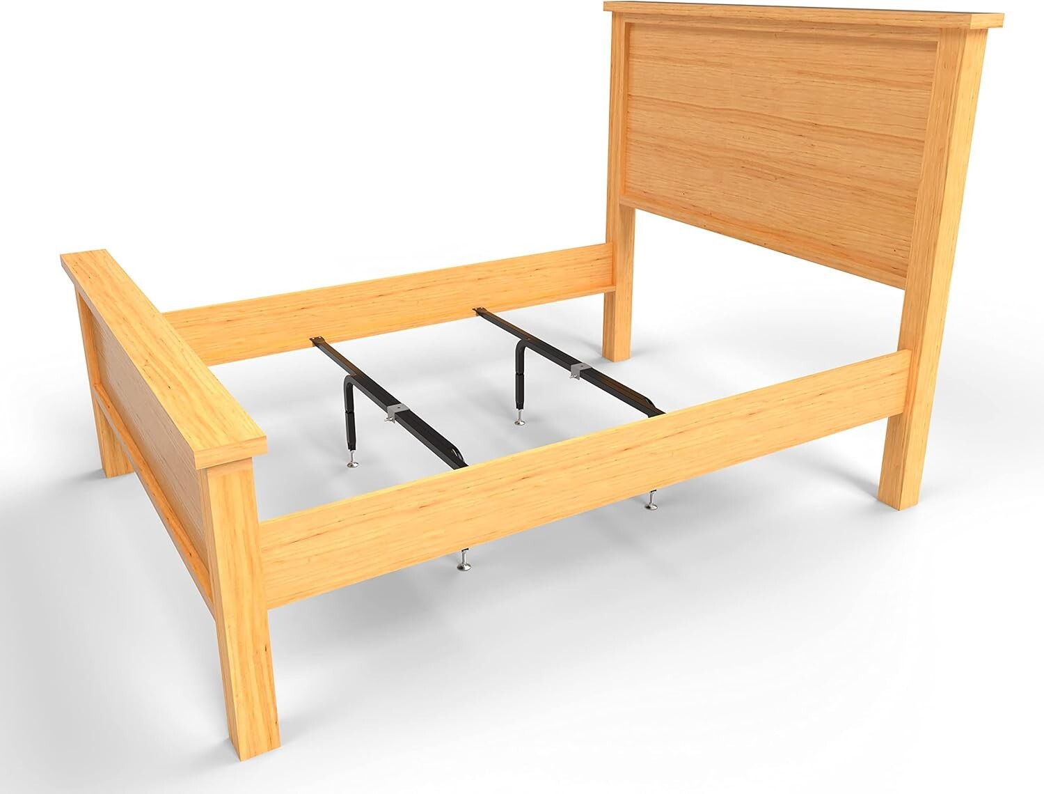 Customizable Steel Bed Slats Support - Fits Full, Queen, King & California King