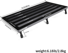 Load image into Gallery viewer, Ultra-Lightweight Effects Pedalboard: 31.5''x15.5'' with Travel Bag &amp; Magic Tape