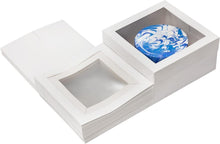 Load image into Gallery viewer, Sturdy Flip-Top Cake Boxes with Window Display - Perfect for 12-Inch Creations