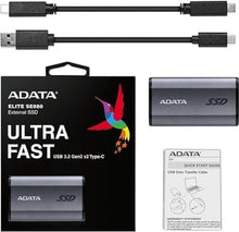 Load image into Gallery viewer, Lightweight 1TB USB-C External SSD - Perfect for Gaming &amp; Cross-Platform Use