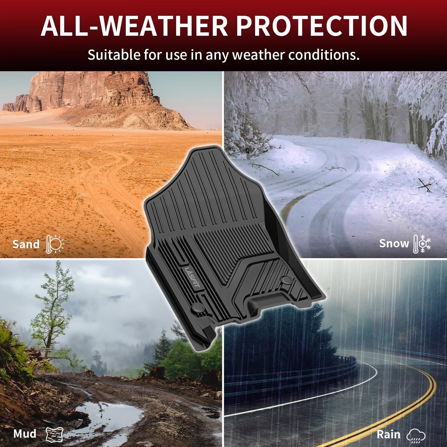 2019-2024 Ram 1500 Crew Cab Custom Floor Liners - Protects Against All Elements