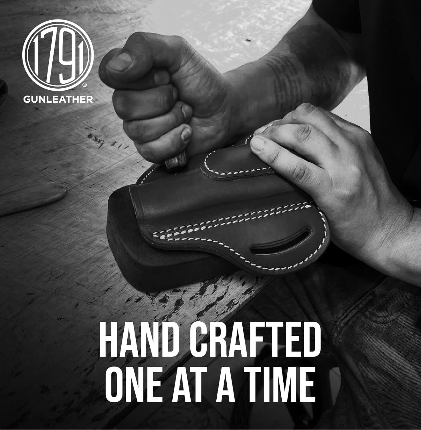 Comfortable CCW Gun Holster in 100% Leather - Quick Draw for Everyday Carry