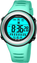 Load image into Gallery viewer, Unisex Waterproof Watch with 8 Vibrating Alarms - Ideal for Medication Reminders