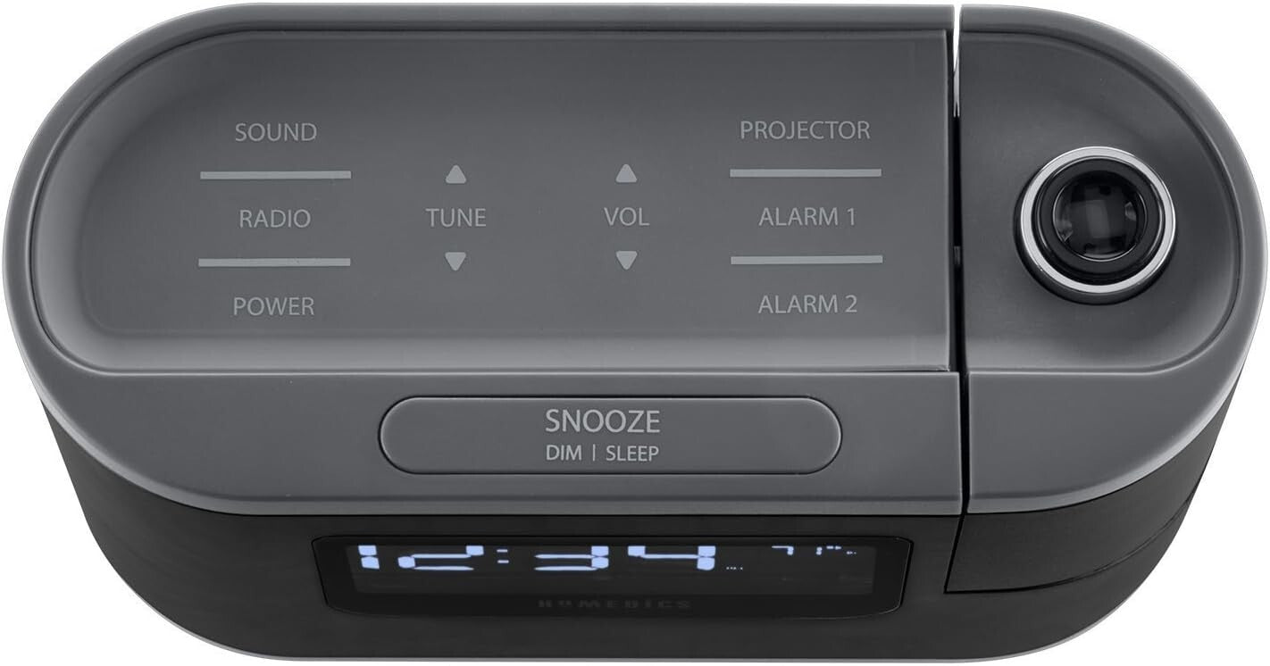 6-in-1 SoundSleep Recharged Alarm Clock & White Noise Machine for Peaceful Rest