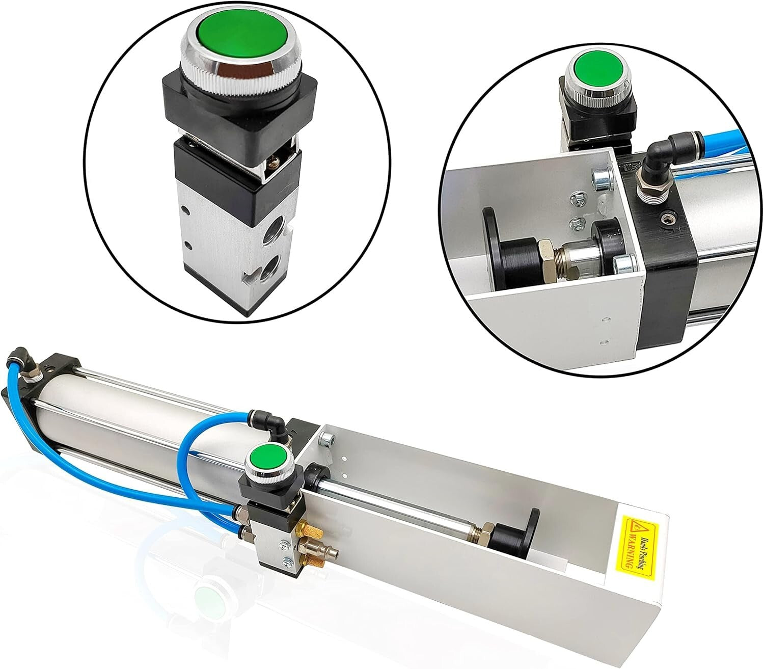 Durable Alloy Steel Can Crusher with Button Valve - Space-Saving Recycling Aid