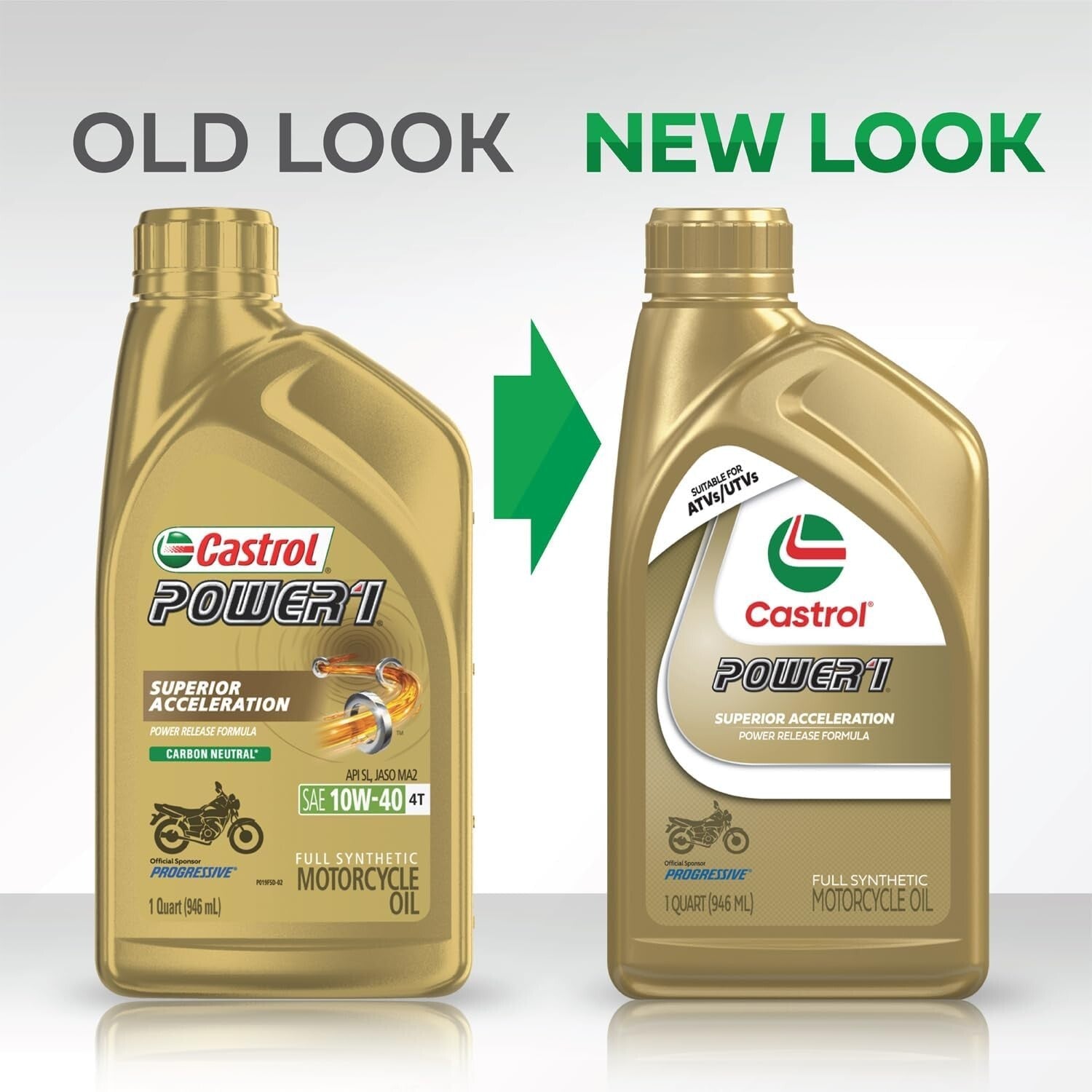 Advanced 4T Synthetic Motorcycle Oil 10W-40 - 6 Quarts for Superior Engine Care