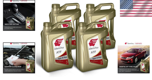 ATF Type H-Plus Synthetic Fluid – Optimal Clutch Performance for Honda & Acura