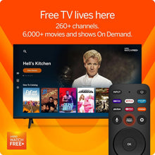 Load image into Gallery viewer, Compact 24-Inch FHD LED Smart TV - 260+ Free Channels with Bluetooth Capability