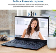Load image into Gallery viewer, N680E 1080P Webcam with Ring Light &amp; Dual Microphones for Perfect Video Calls
