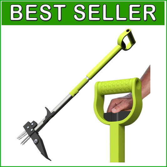 Effortless Weeding with 40-inch Stand-Up Garden Tool - No Kneeling Required