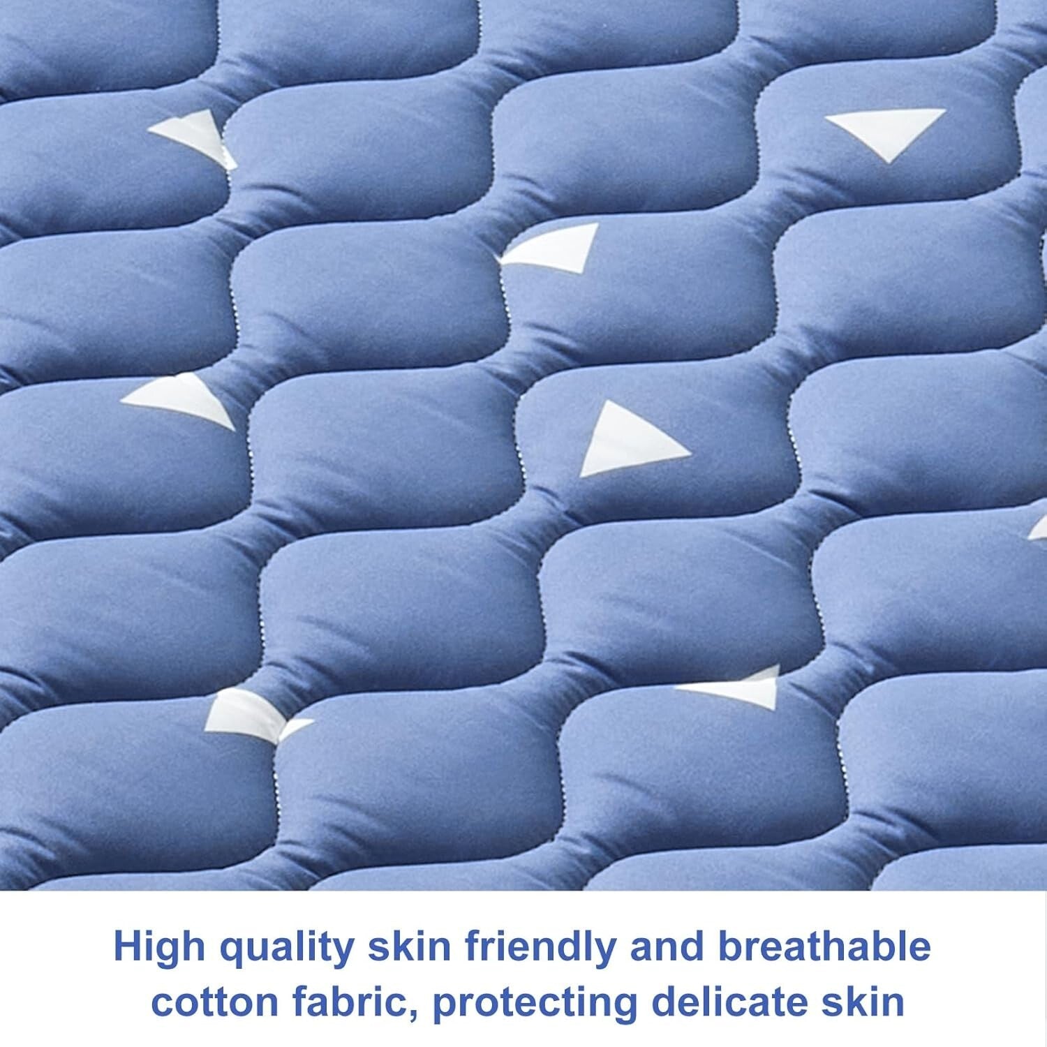 Firm Support Baby Bassinet Mattress 47x23.6 - Soft Breathable Fabric Design