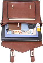 Load image into Gallery viewer, Multifunctional Laptop Backpack &amp; Satchel for Women - 15.6 Inch Vegan Leather