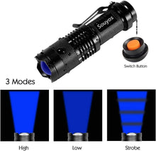 Load image into Gallery viewer, Portable Tactical LED Flashlight Set: Ideal for Night Fishing, Tracking &amp; Safety