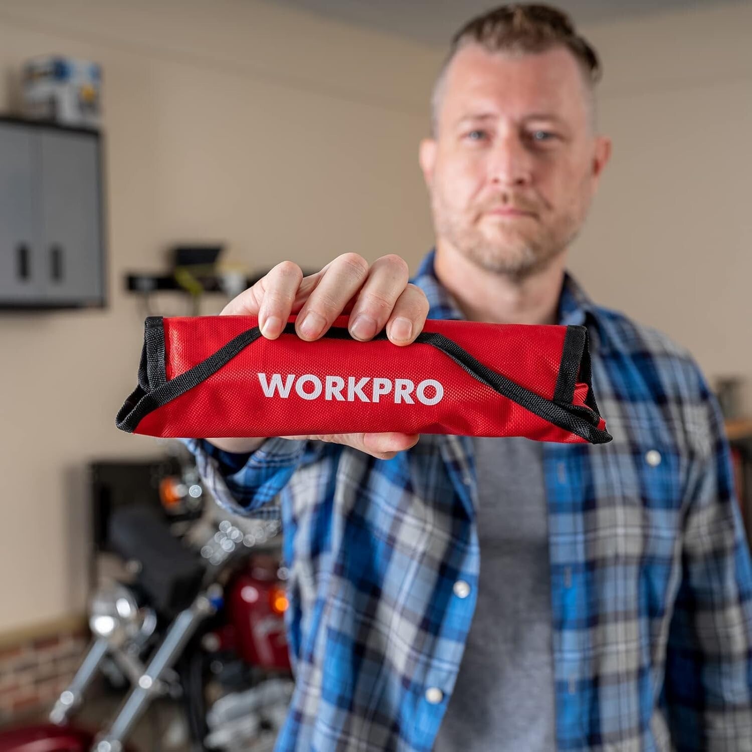 8-Piece Flex-Head Ratcheting Wrench Set with 72 Teeth - SAE Sizes, Durable CR-V