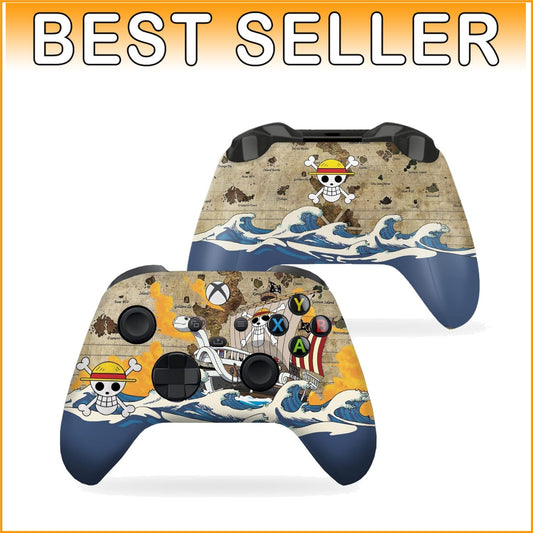 Custom Wireless Xbox Controller with Hydro-Dip Printing for Unique Gaming Style