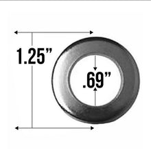 Load image into Gallery viewer, Set of 20 Chrome Cragar Mag Lug Nuts - 1/2"-20 with Center Washer, Durable Steel