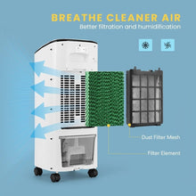 Load image into Gallery viewer, Advanced Evaporative Air Cooler - 110V, 4 Ice Boxes &amp; Timer Function for Comfort