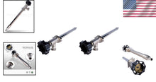 Load image into Gallery viewer, Frost-Free Sillcock Pipe 1/2 Inch PEX &amp; 3/4 Inch Hose Bib - Brass Chrome Finish