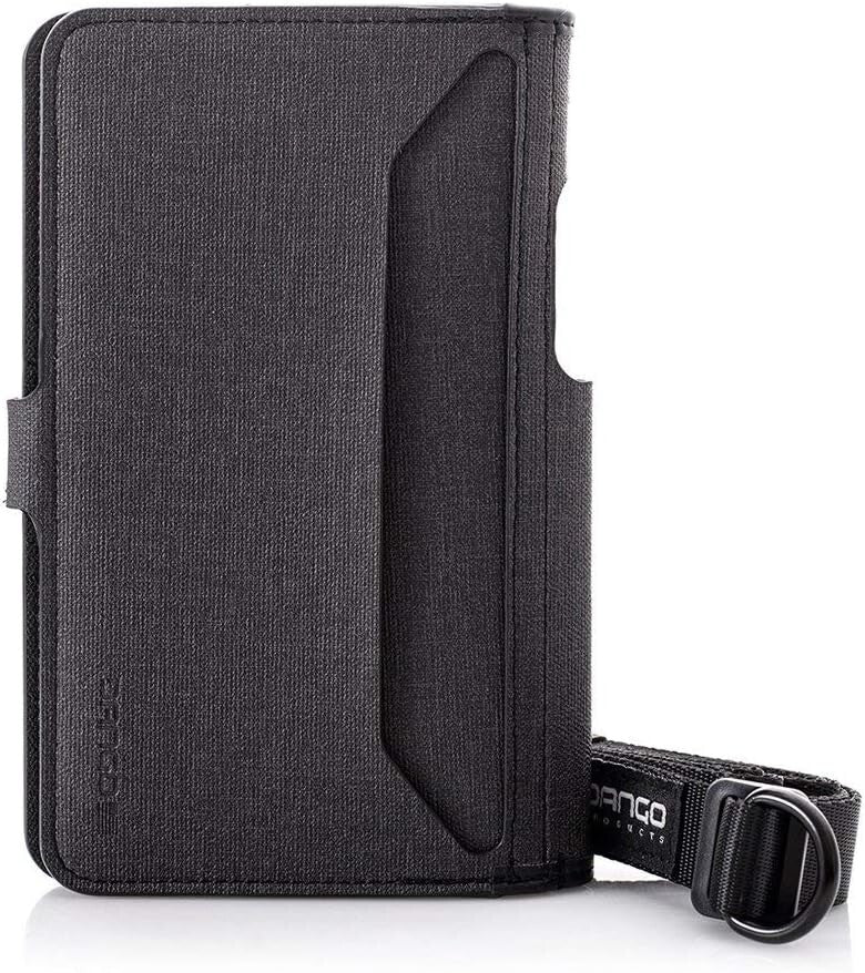 Dango Slim Minimalist RFID Travel Wallet - Bifold & Document Holder in Black