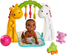 Load image into Gallery viewer, Bobbling Baby Doll &amp; Floor Gym Playset - Encourages Creativity &amp; Crawling