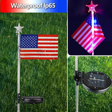 Load image into Gallery viewer, Bright &amp; Colorful Solar-Powered American Lights - Versatile 8 Pack for Holidays