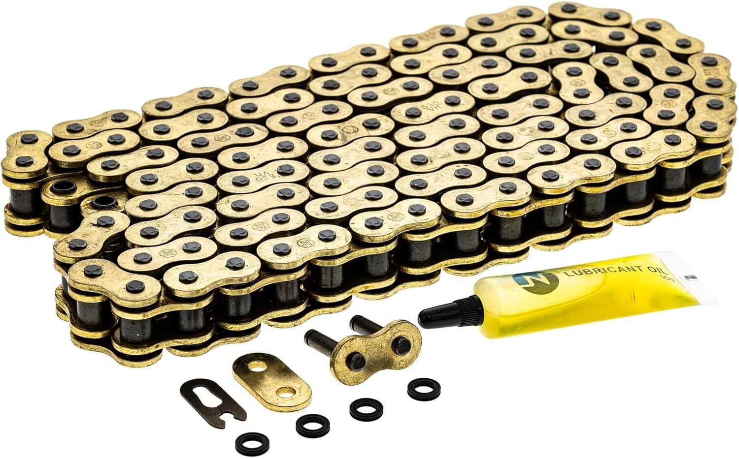 530 X-Ring Motorcycle Chain - 118 Links | Ideal for Tough Conditions | 9127 lbf