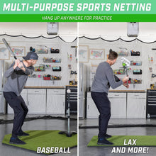 Load image into Gallery viewer, Durable Heavy-Duty Mesh Sports Net, Easy Install, Great for Indoor &amp; Outdoor