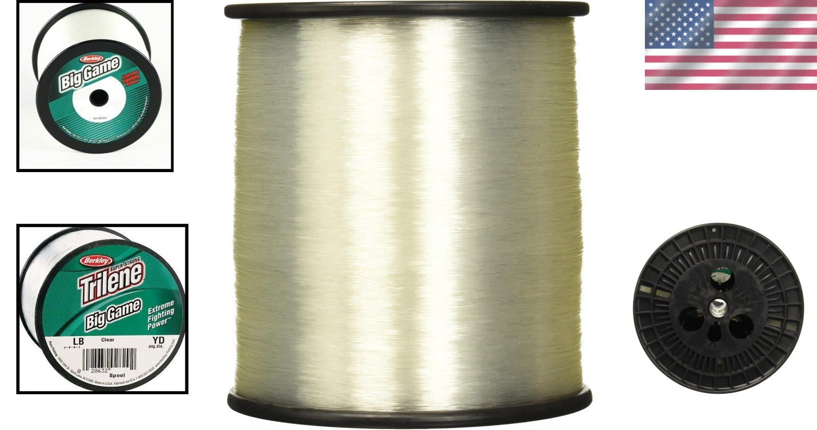 Unmatched Strength & Clarity: 12Lb Trilene Monofilament Fishing Line 4700 Yards
