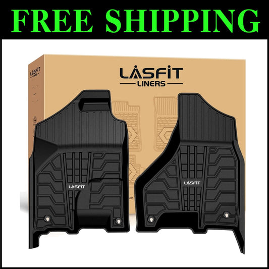 All Weather TPE Truck Floor Liners for Ram 1500 Classic Crew Cab 2019-2024