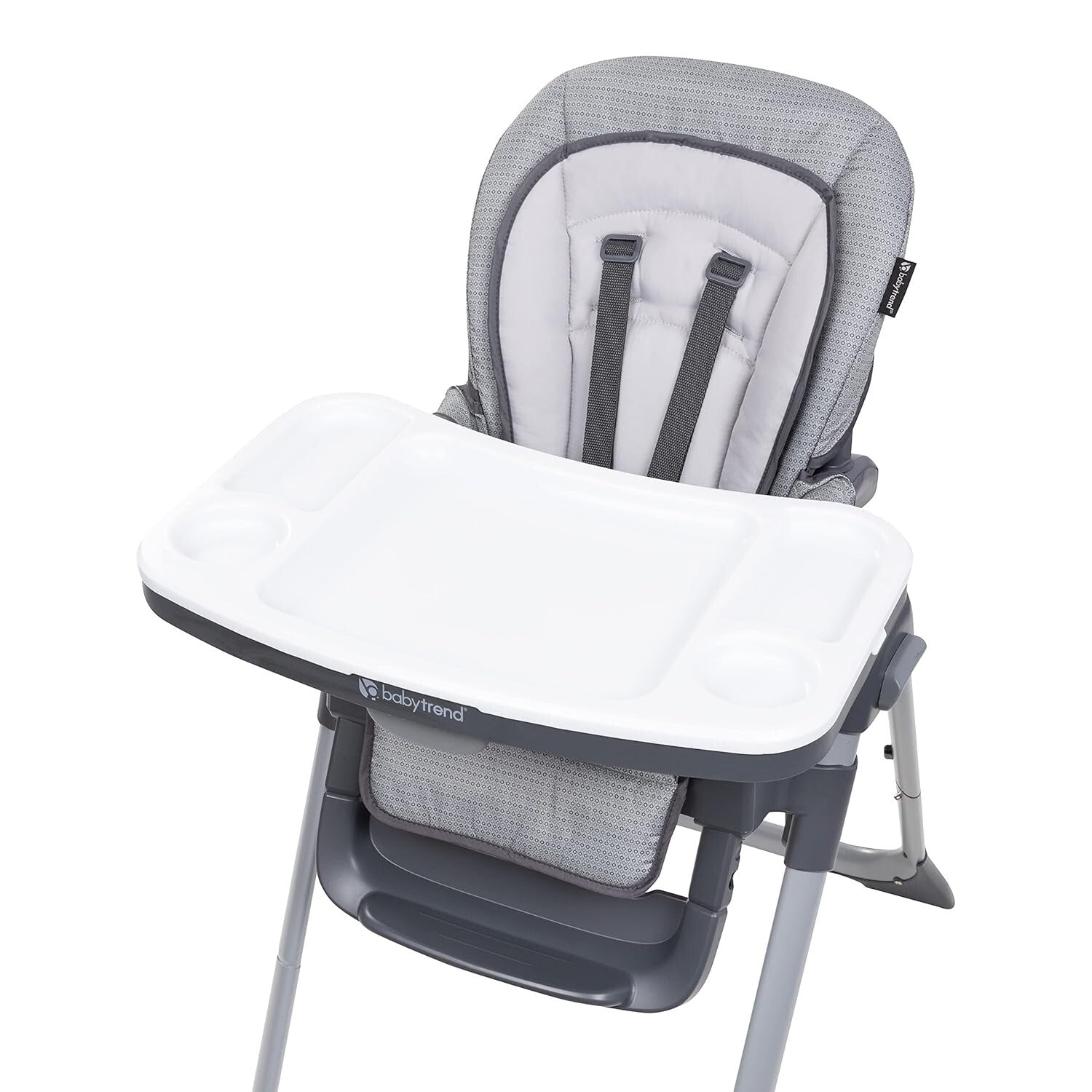 Sit Right 2.0 3-in-1 High Chair in Cozy Grey - Dishwasher-Safe & Adjustable