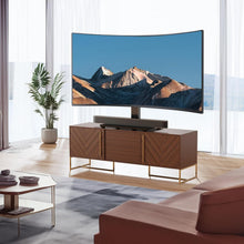 Load image into Gallery viewer, Universal Swivel TV Stand Base for 37-75 Inch TVs - Height Adjustable &amp; Durable