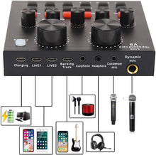 Load image into Gallery viewer, Professional Podcast Bundle with Noise Reduction Mic and Adjustable Arm Stand