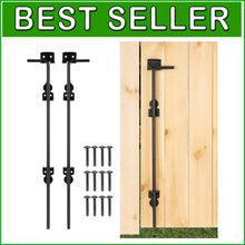 Load image into Gallery viewer, Durable 36" Cane Bolt with Powder Coating - Perfect for Gates &amp; Fences, 2-Pack