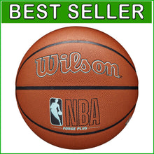 Load image into Gallery viewer, NBA Forge Series Indoor/Outdoor Basketball - Size 7, Eco-Friendly Design