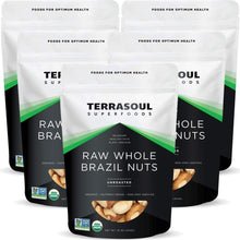 Load image into Gallery viewer, Selenium-Rich Organic Brazil Nuts - 5 Lbs Raw &amp; Vegan, Gluten-Free Snack