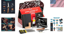Load image into Gallery viewer, Multi-Purpose Knife Making Kit with Stainless Steel Components - Gift for Him